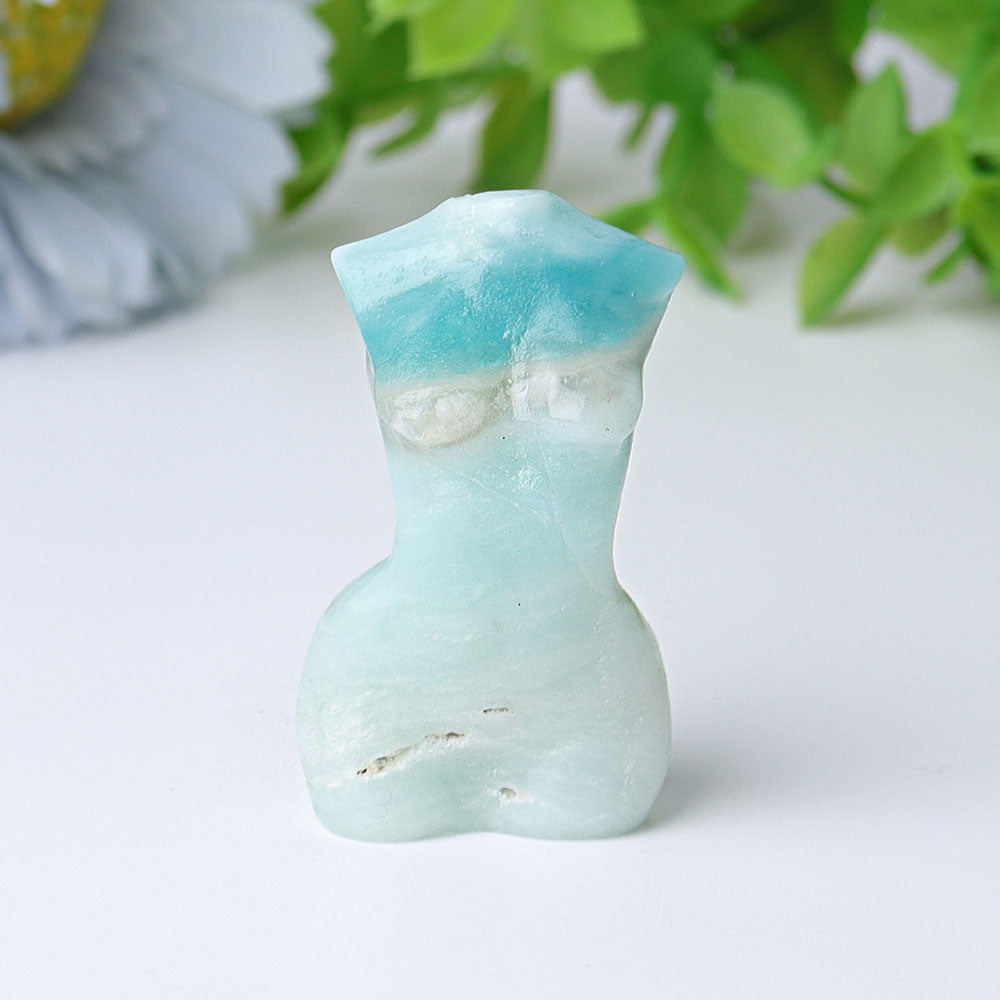 2-inch Handcrafted Crystal Figurine Carving for Healing