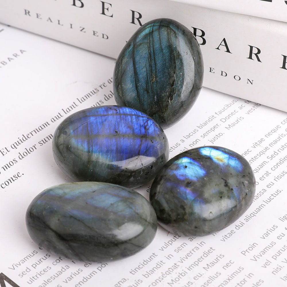 2-inch Labradorite Palm Stone for Energy Healing