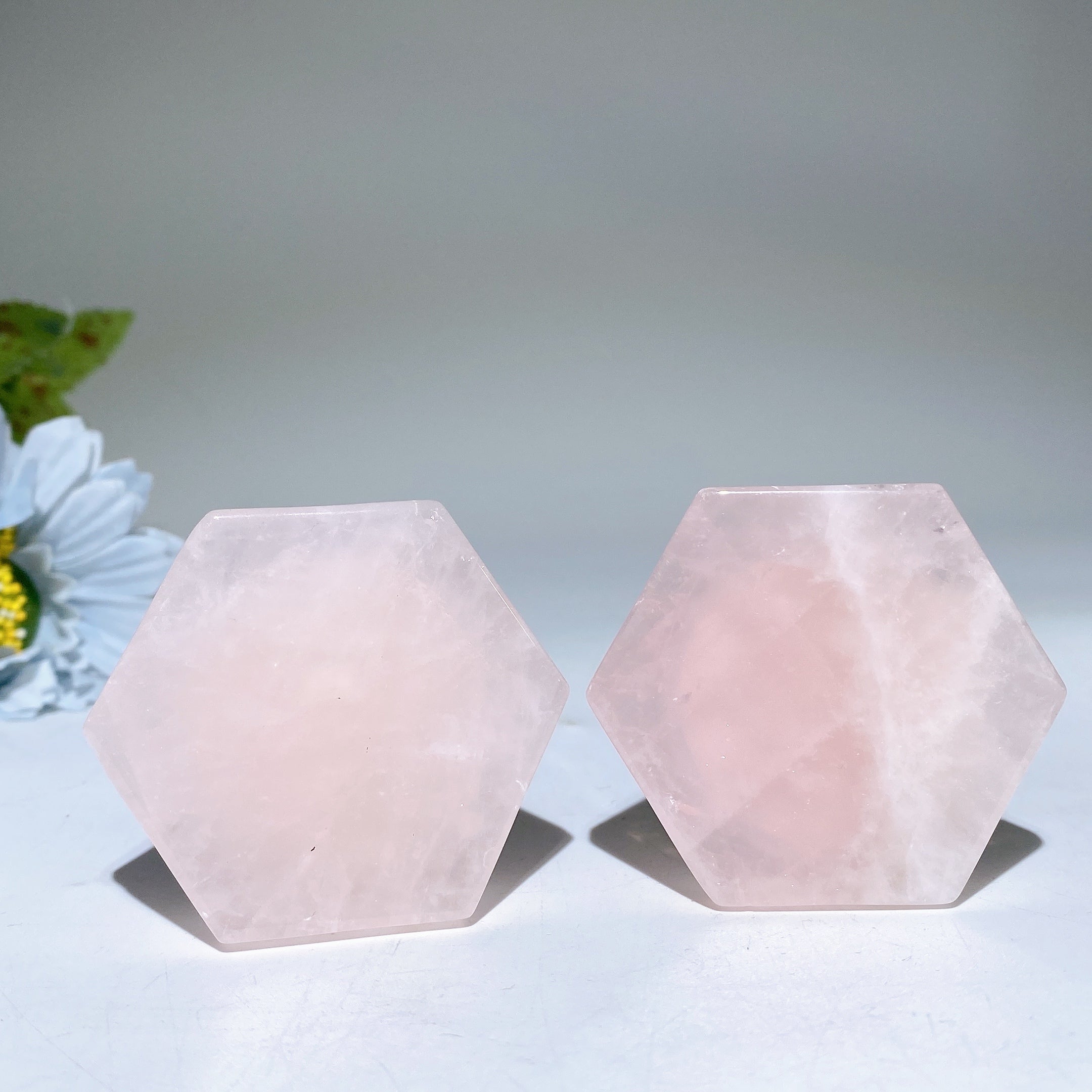 2 inch Mixed Crystal Hexagon Cellphone Holder for Healing