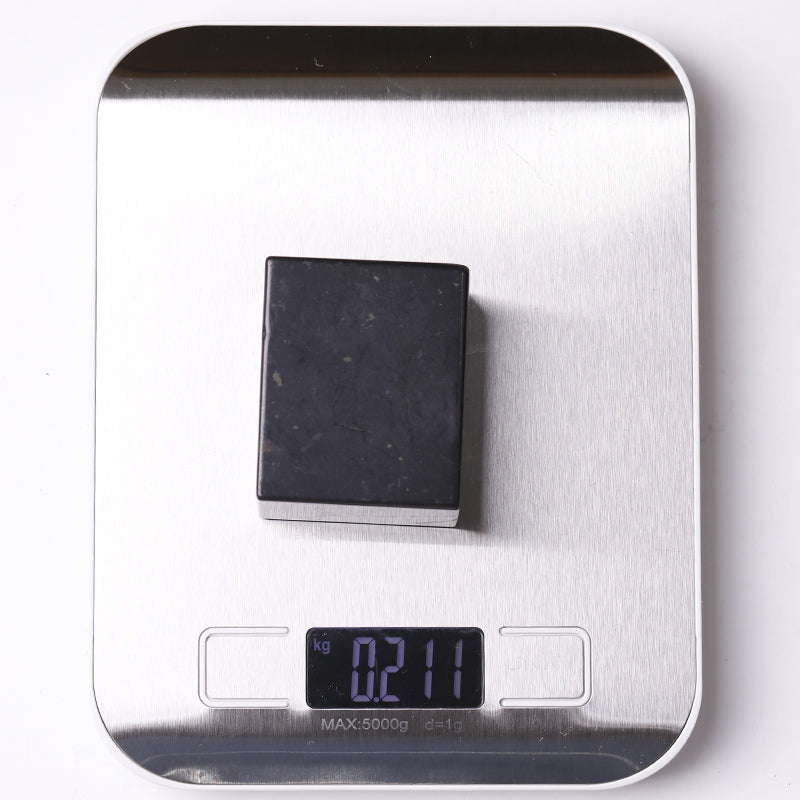 2-Inch Natural Shungite Healing Crystal Cube