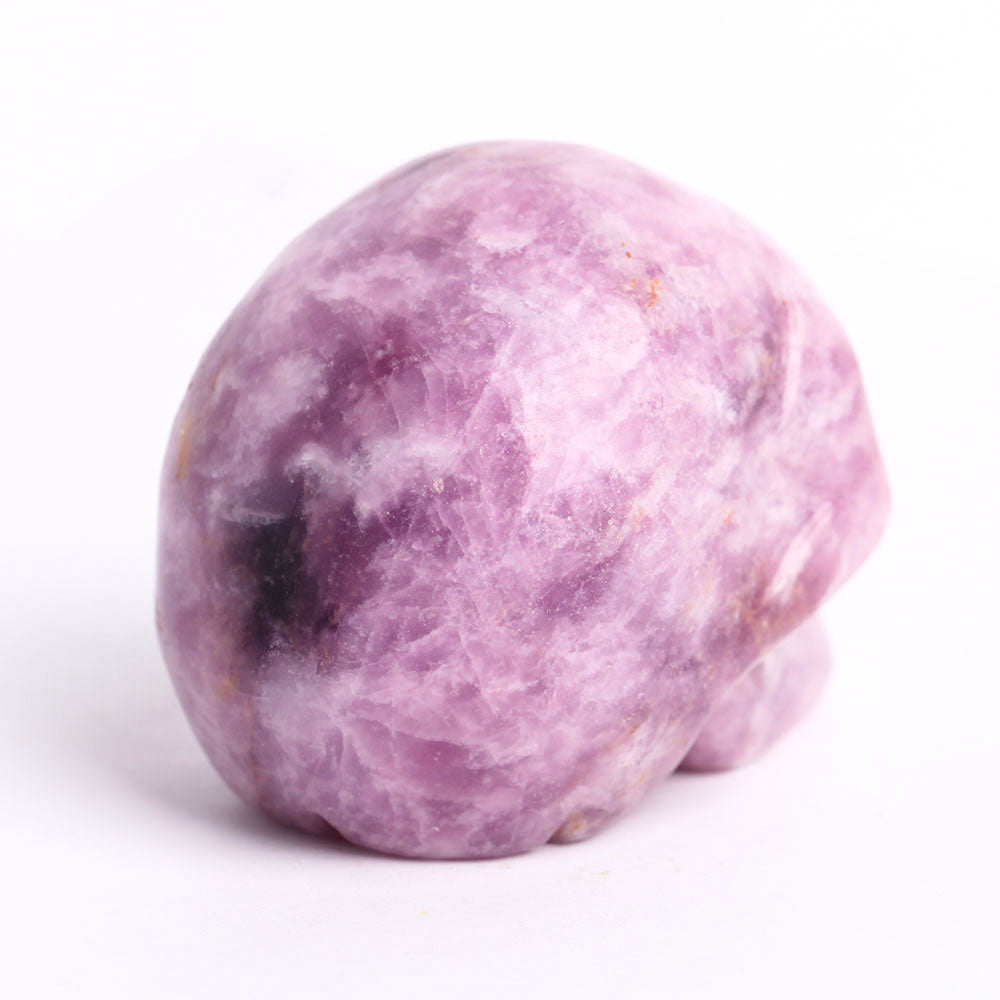2-Inch Purple Mica Crystal Skull Carving for Healing