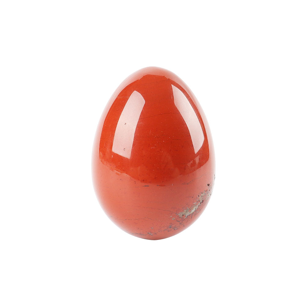 2 inch Red Jasper Palm Stone for Grounding & Meditation