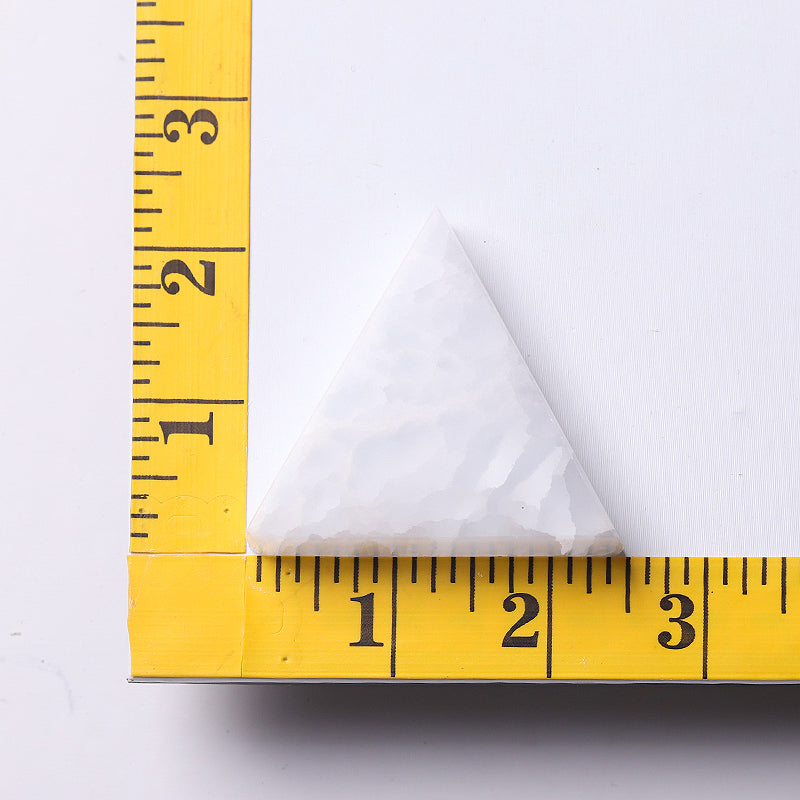 2-inch Selenite Triangle Crystal Healing Plate