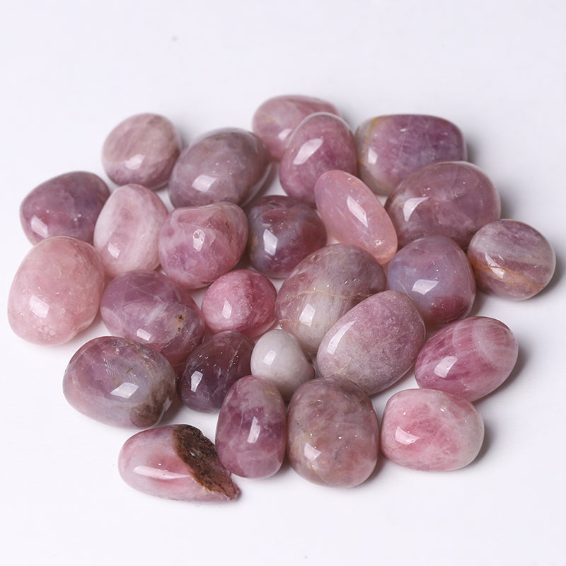 20-30cm Purple Rose Quartz Tumbled Stones for Healing