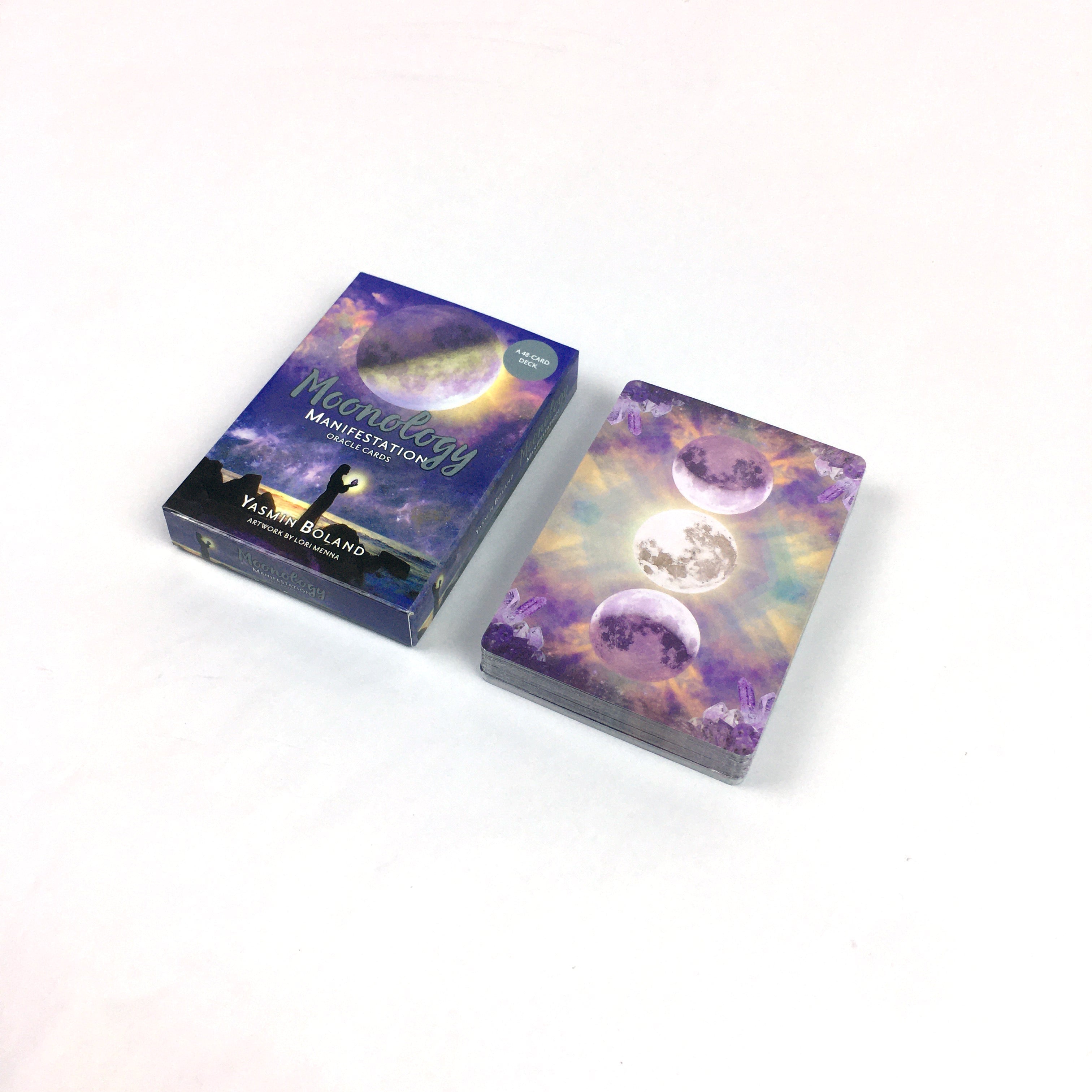 MOONOLOGY & M MANIFESTATION オラクルカード Moonology Manifestation Oracle Cards | Meditation Supplies