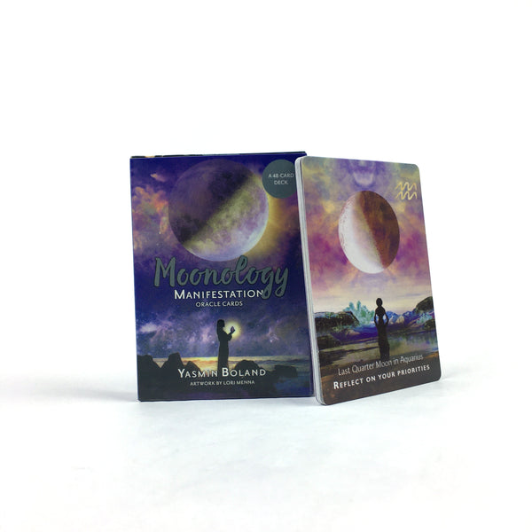 MOONOLOGY & M MANIFESTATION オラクルカード Moonology Manifestation Oracle Cards | Meditation Supplies