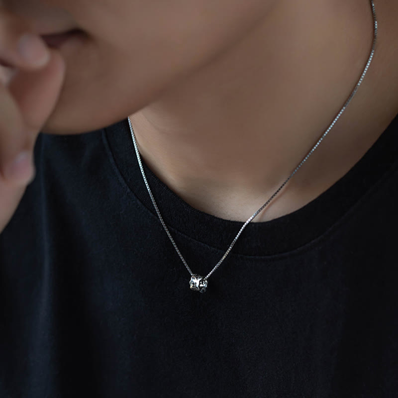 Om Mani Padme Hum Necklace | 925 Sterling Silver Pendant