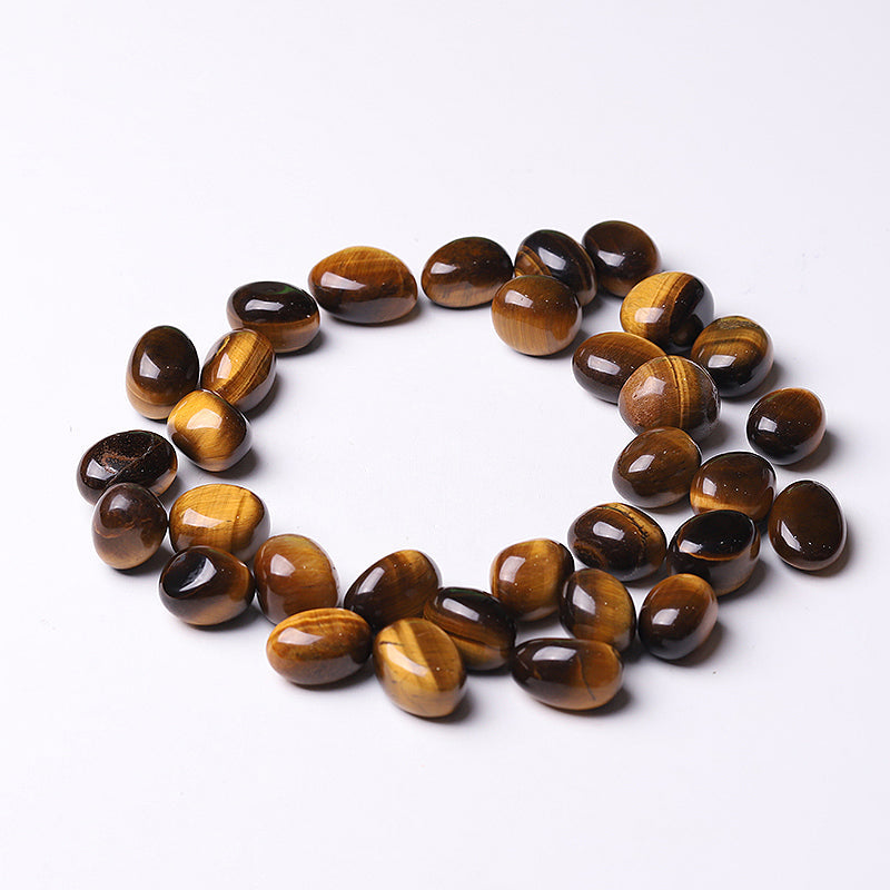 20mm-30mm Polished Tiger Eye Tumbled Stones for Healing