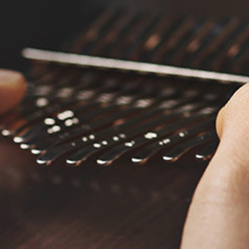 21 Key Walnut Kalimba Thumb Piano for Meditation