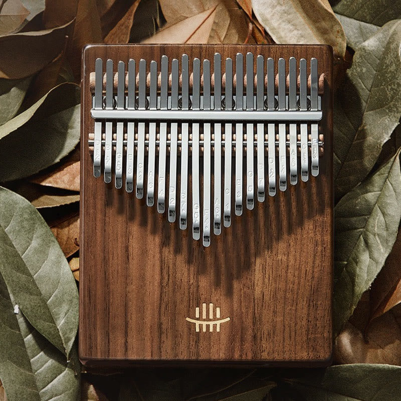 21 Key Walnut Kalimba Thumb Piano for Meditation