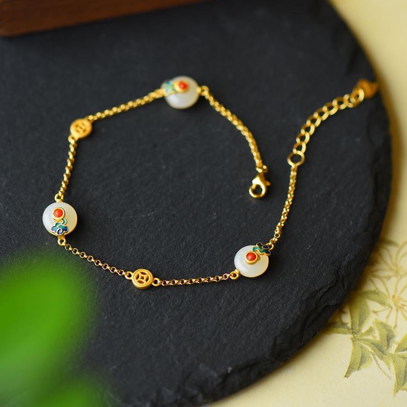 White Jade Protection Bracelet | Luck & Harmony
