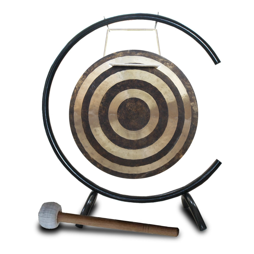 22" Wind Gong with Stand - Sound Healing Instrument