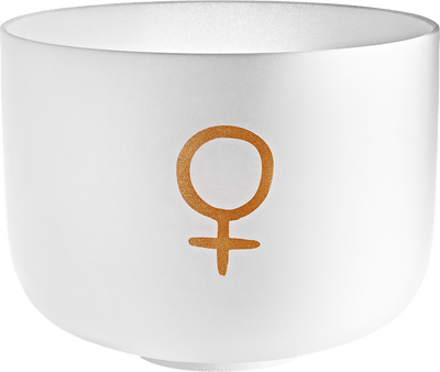 221.23 Hz Venus / Peace - 12" Planetary Crystal Singing Bowl