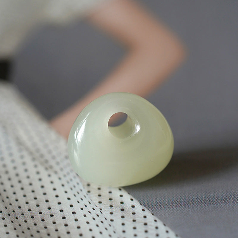 Natural Jade Pendant Necklace | Luck Prosperity Charm