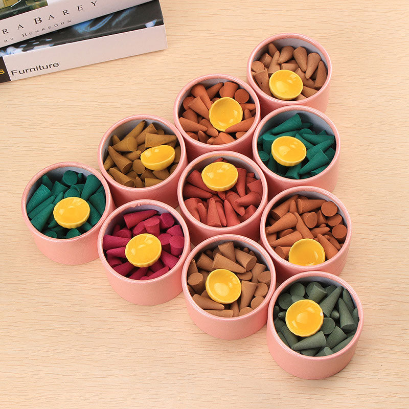 Tibetan Scented Incense Cones for Meditation & Purification