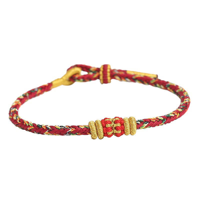 Colorful King Kong Knot Spiritual Bracelet for Luck & Protection