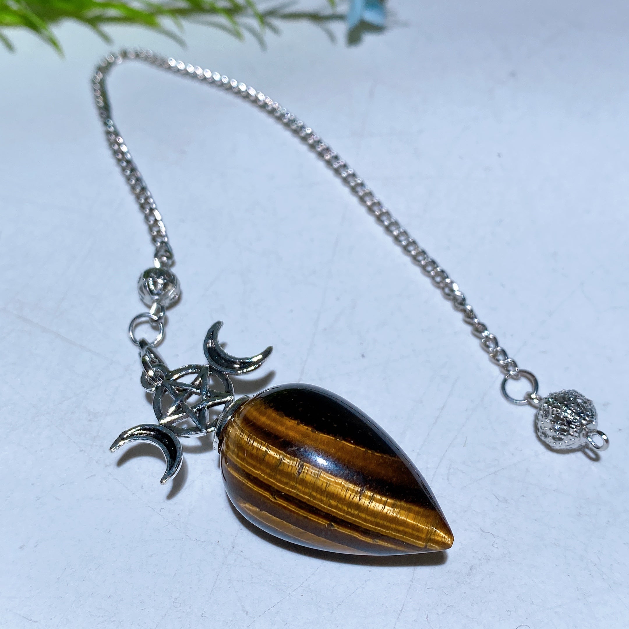 25cm Crystal Healing Pendulum for Energy & Chakra Balance