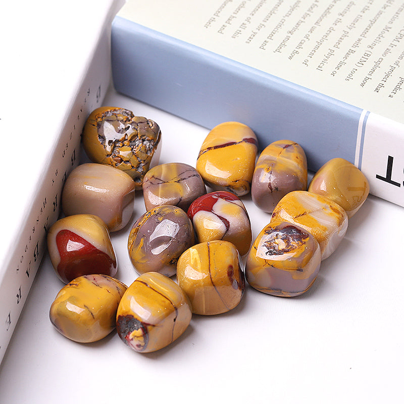 25mm-35mm Mookite Healing Cubes for Vitality & Strength