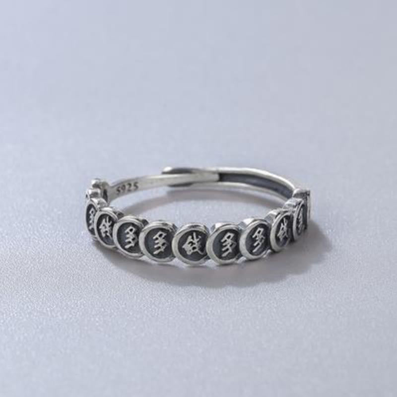 Vintage Copper Coin Luck Ring | Adjustable Spiritual Jewelry