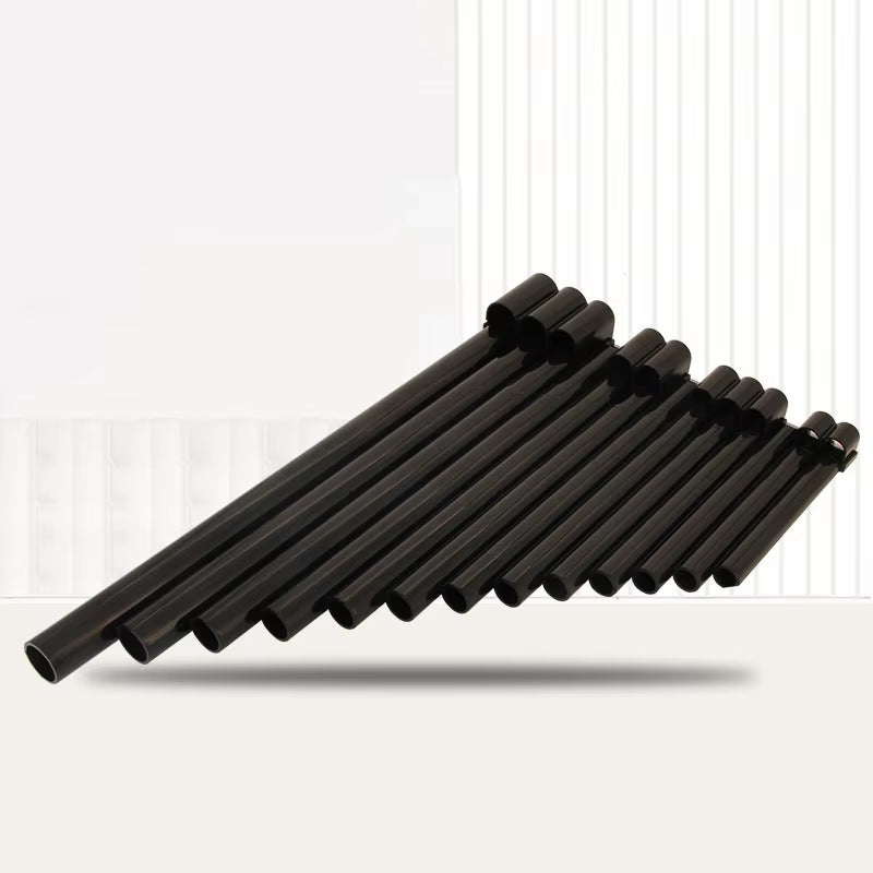 Left Hand ABS Plastic Pipes Panflute for Students, Chinese Folk Musical Instruments, Romania Panpipes C Key New,