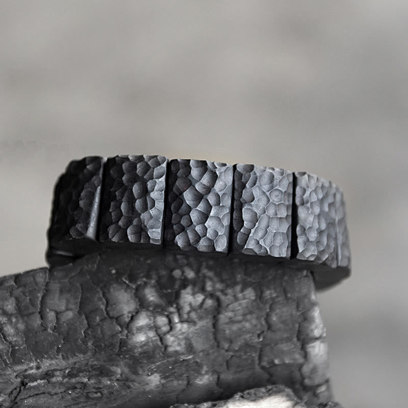 Ebony Wood Couple Bracelet for Peace and Spiritual Connection