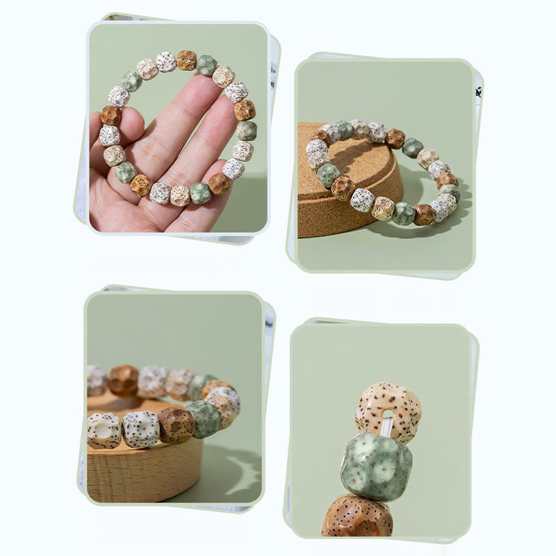 10mm Bodhi Seed Spiritual Bracelet for Wealth & Auspiciousness