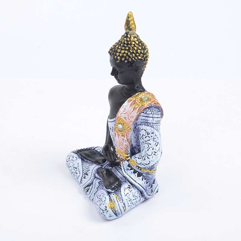 Resin Tibetan Buddha Feng Shui Statue for Positive Energy