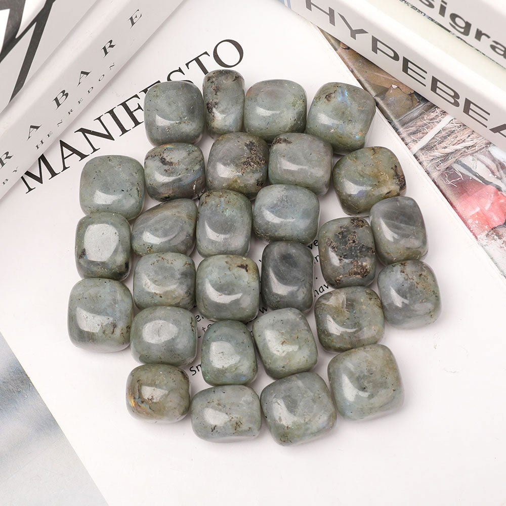 2cm Labradorite Crystal Cubes Bag – Energy Healing Stones