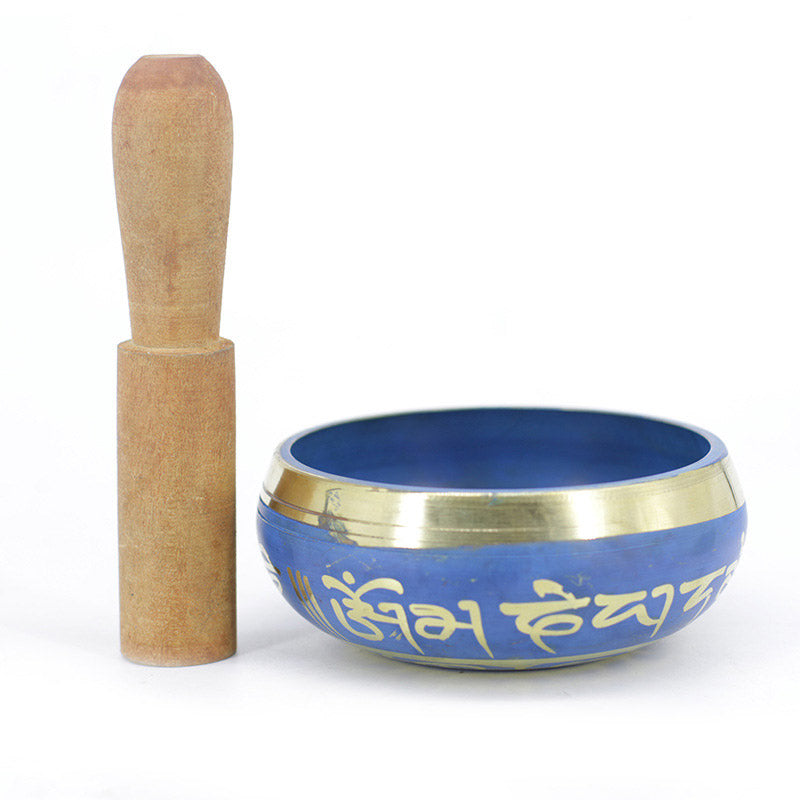 Copper Tibetan Singing Bowl for Meditation and Relaxation 3.74in