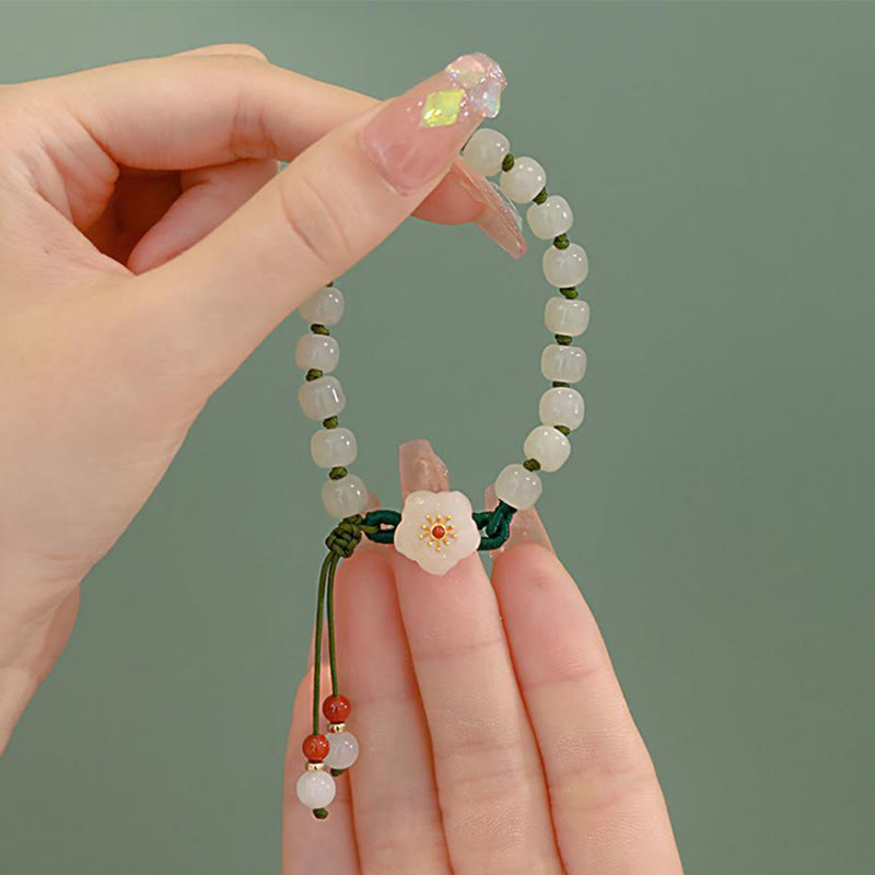 Natural Jade Prosperity Bracelet for Luck and Abundance