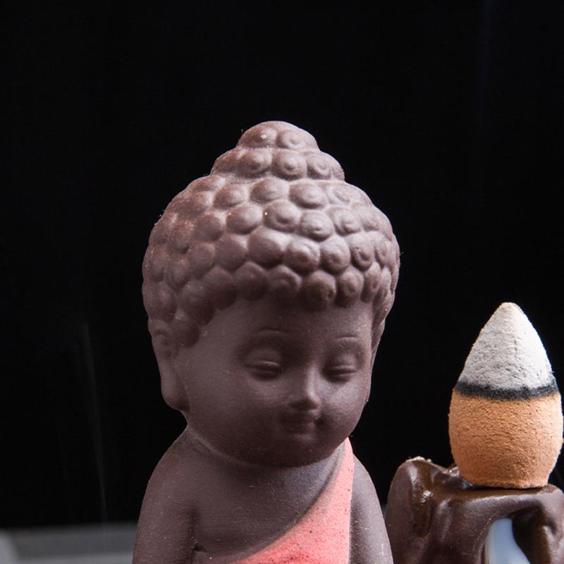 Ceramic Backflow Incense Burner Fountain - Decorative Smoke