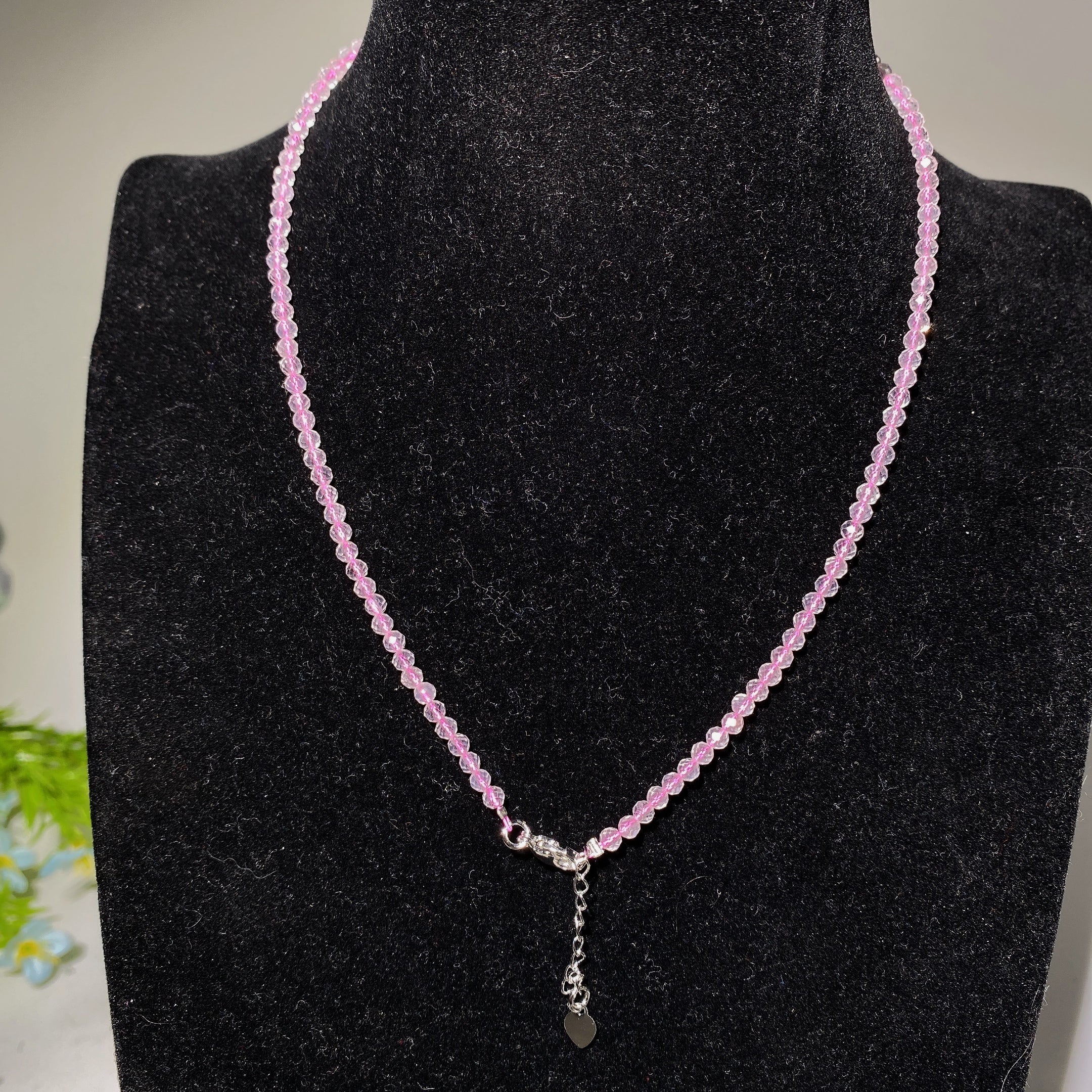 2mm Mixed Crystal Faceted Spiritual Necklace Healing Energy