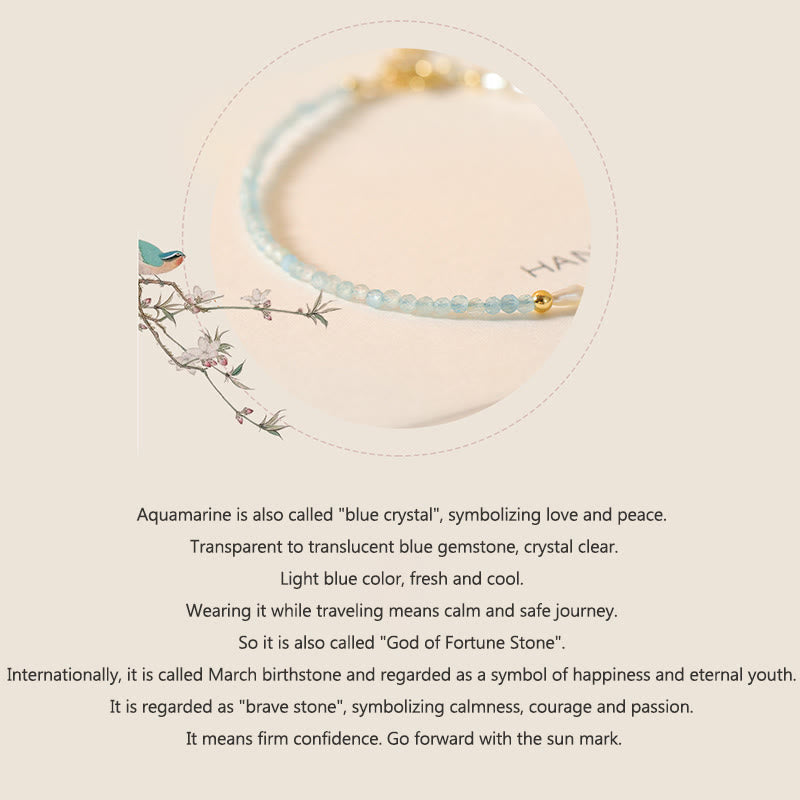 2mm Turquoise Pearl Wisdom Bracelet