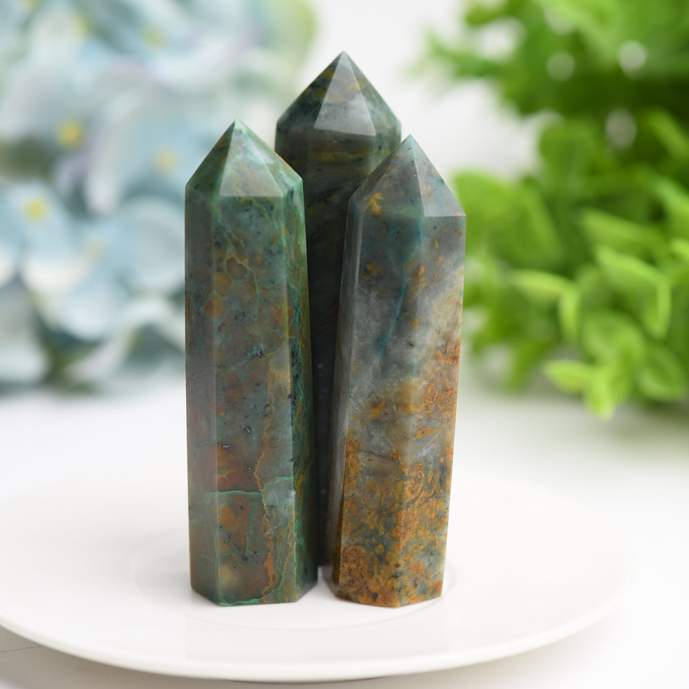 3.0-4.0 inch Phoenix Stone Crystal Point for Healing