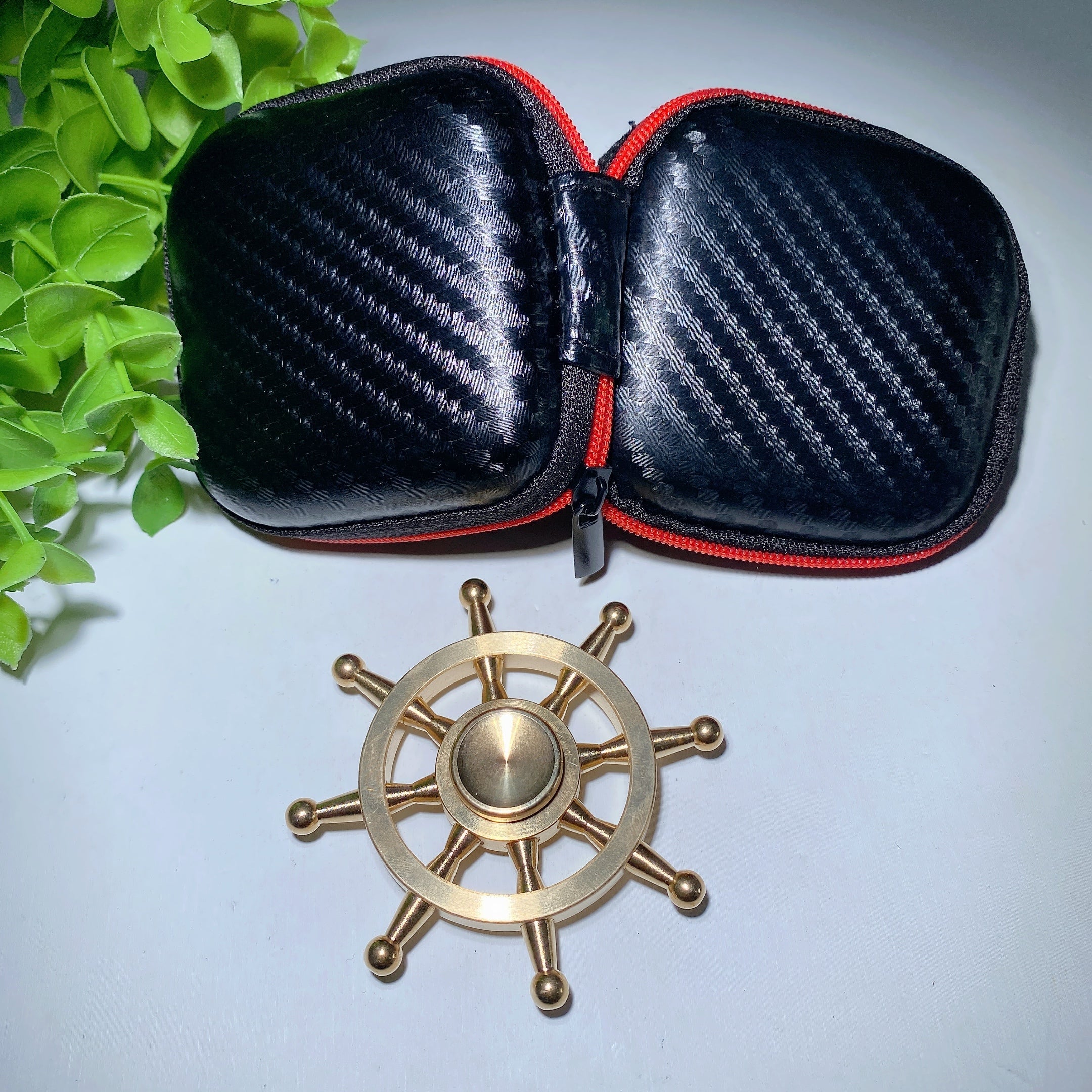 3.0 Inch Brass Metal Rudder for Meditation Rituals