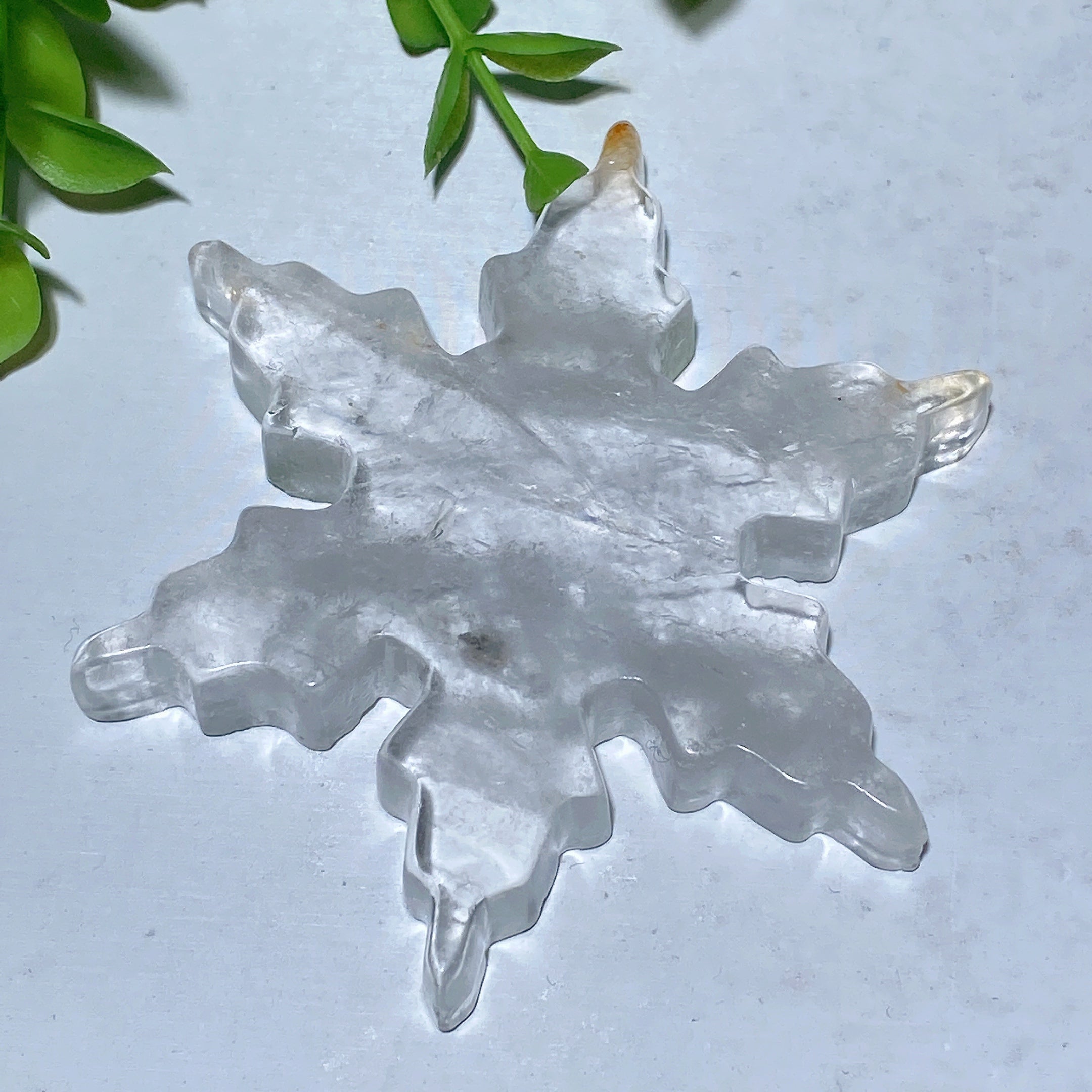 3.0" Mixed Crystal Snowflake Healing Figurines