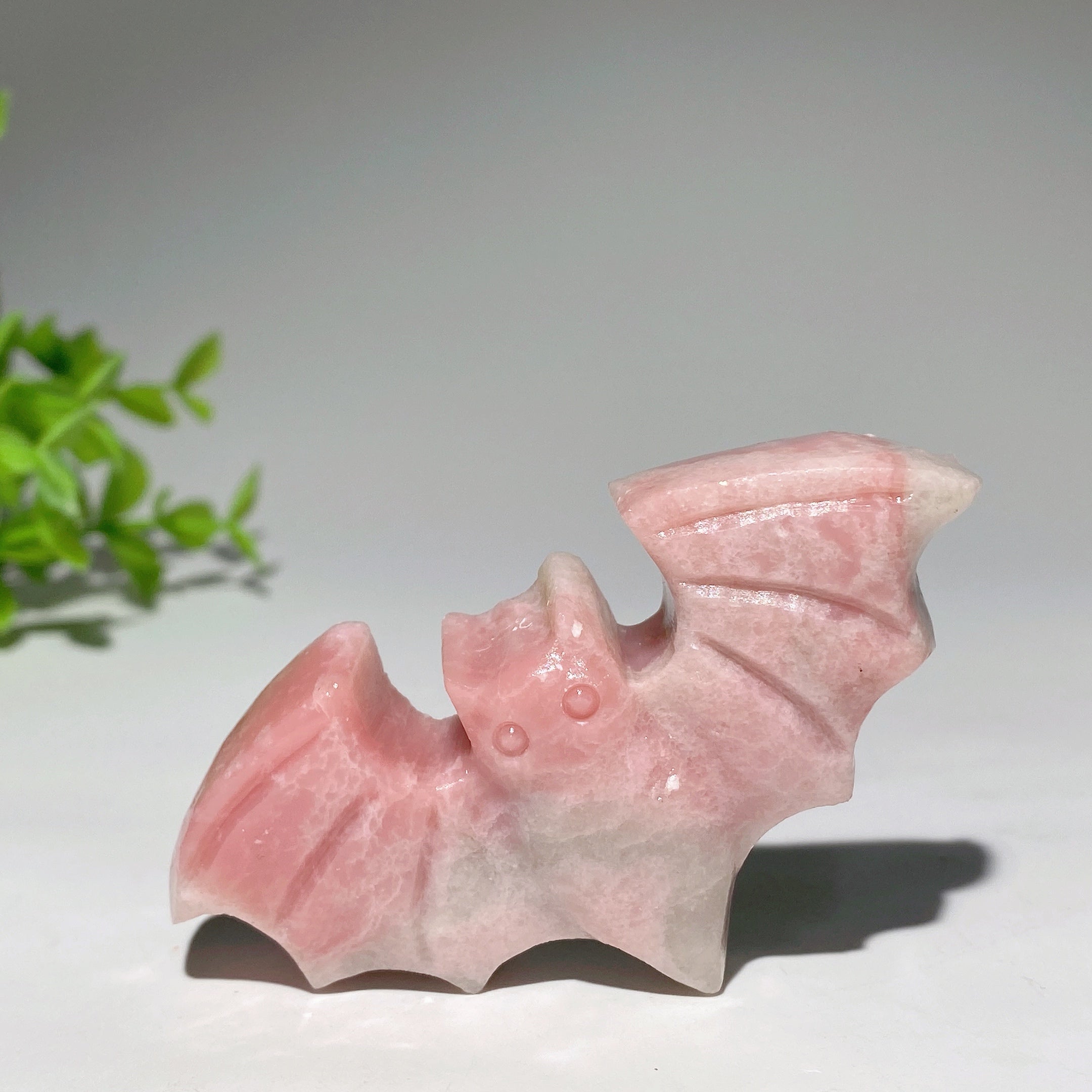 3.1 Inch Mixed Crystal Bat Carvings for Healing & Energy