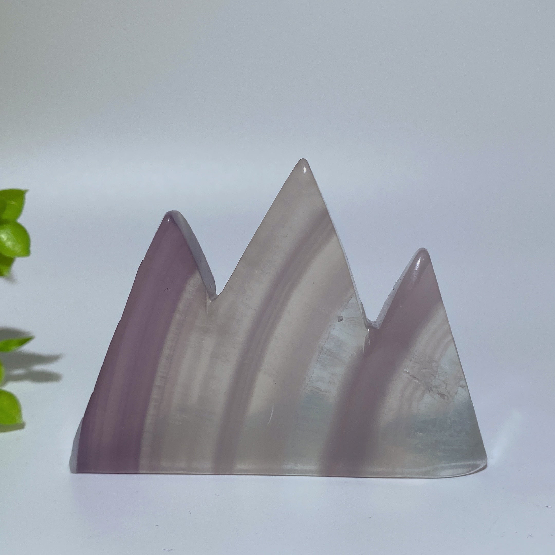 3.2-inch Mixed Crystal Mountain Carving for Healing Decor