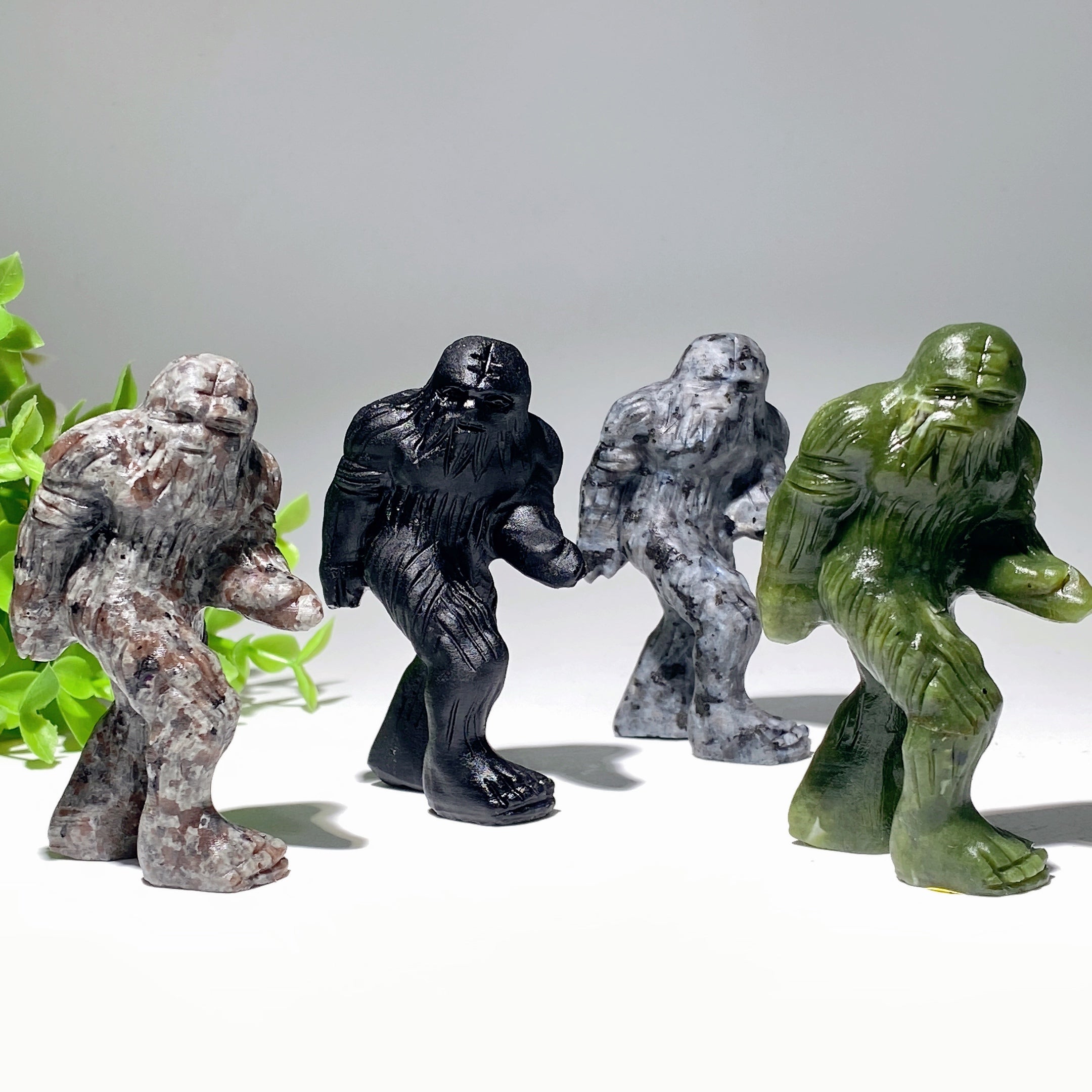 3.2 inch Mixed Crystal Sasquatch Spiritual Figurine