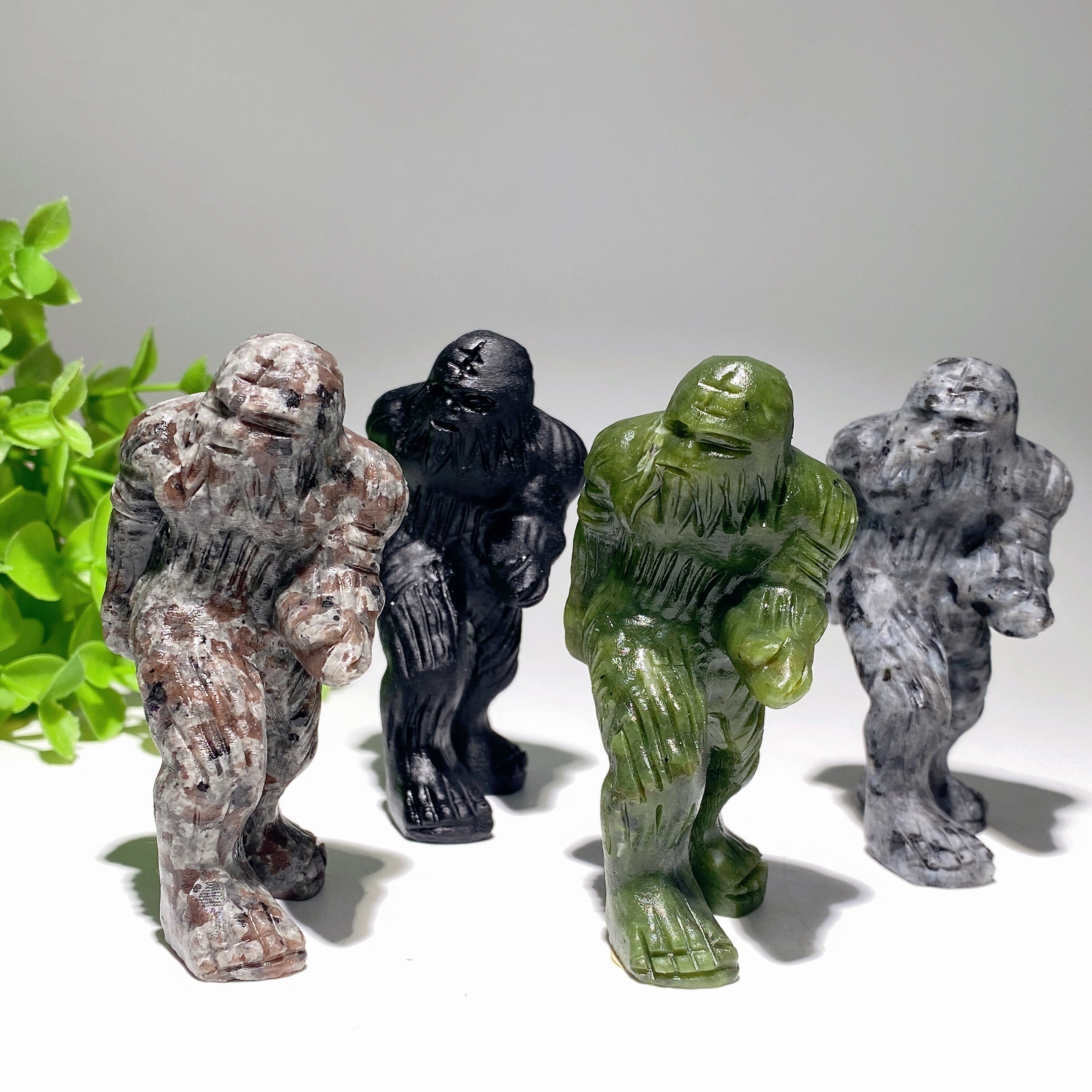 3.2 inch Mixed Crystal Sasquatch Spiritual Figurine