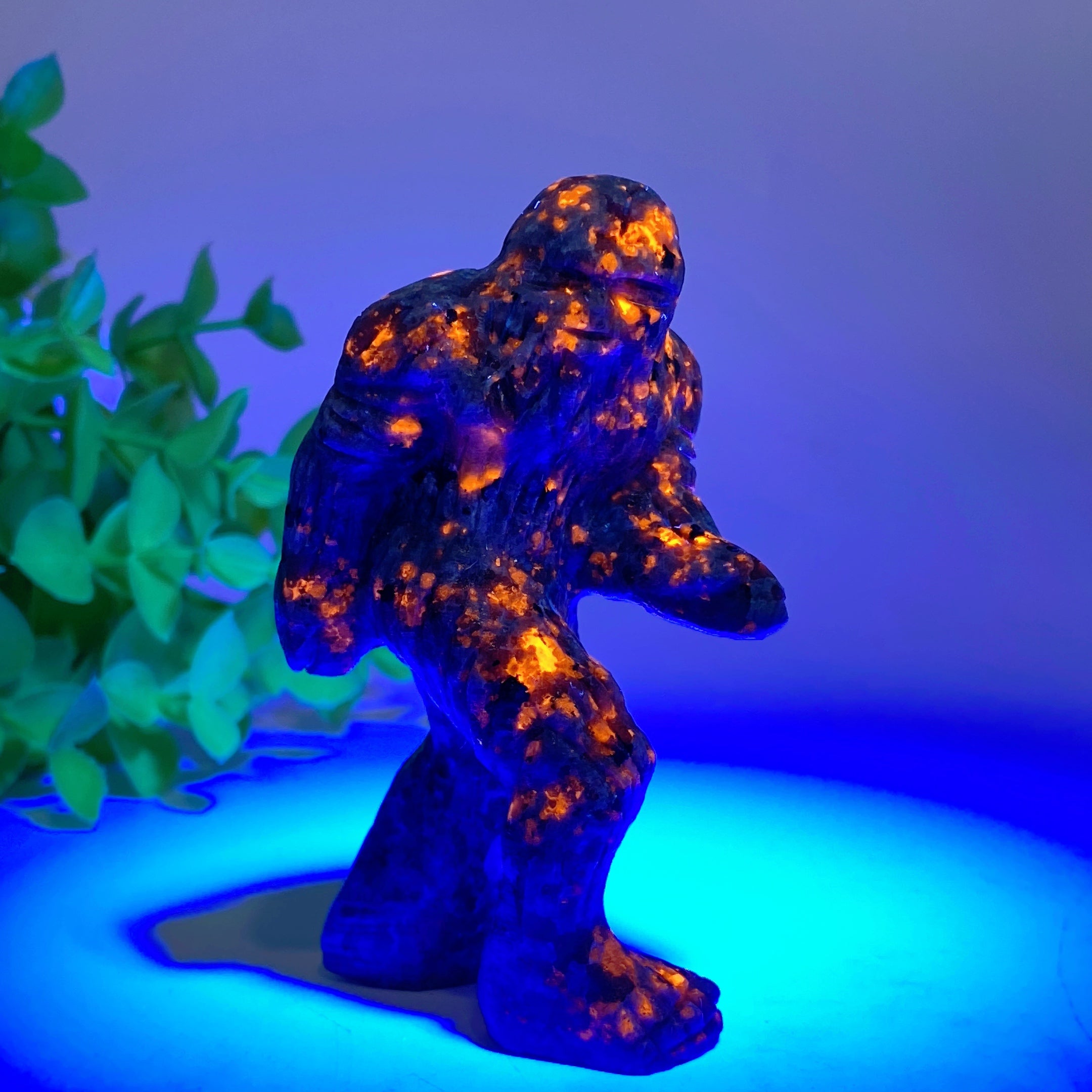 3.2 inch Mixed Crystal Sasquatch Spiritual Figurine