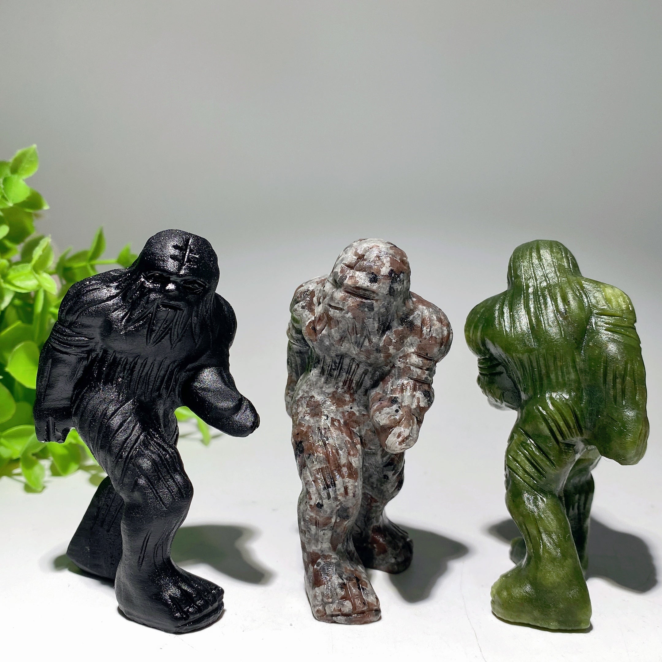 3.2 inch Mixed Crystal Sasquatch Spiritual Figurine