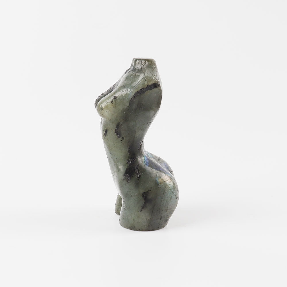 3.5" Labradorite Healing Crystal Figurine Carving