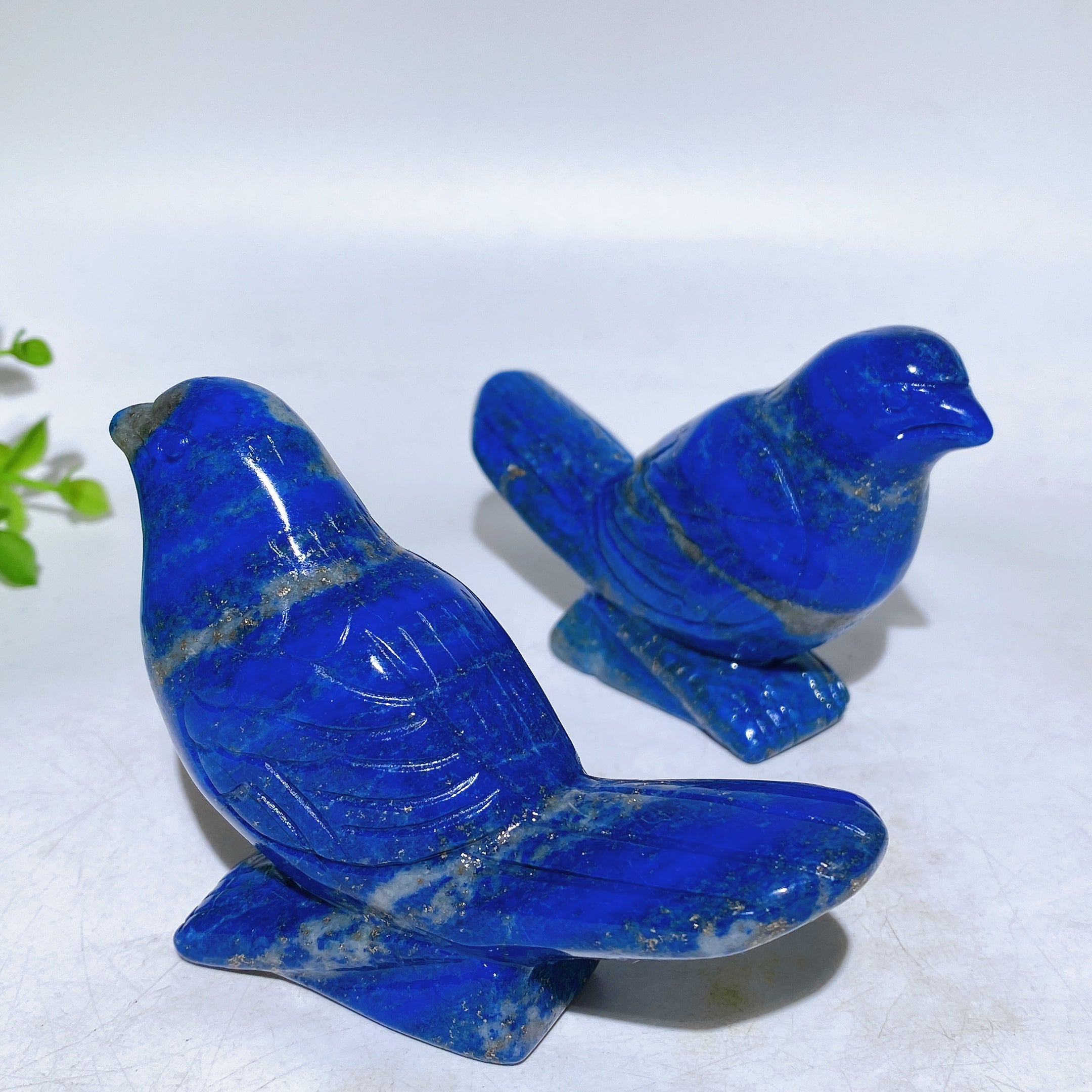 3.7 inch Lapis Lazuli Bird Crystal Figurine for Healing