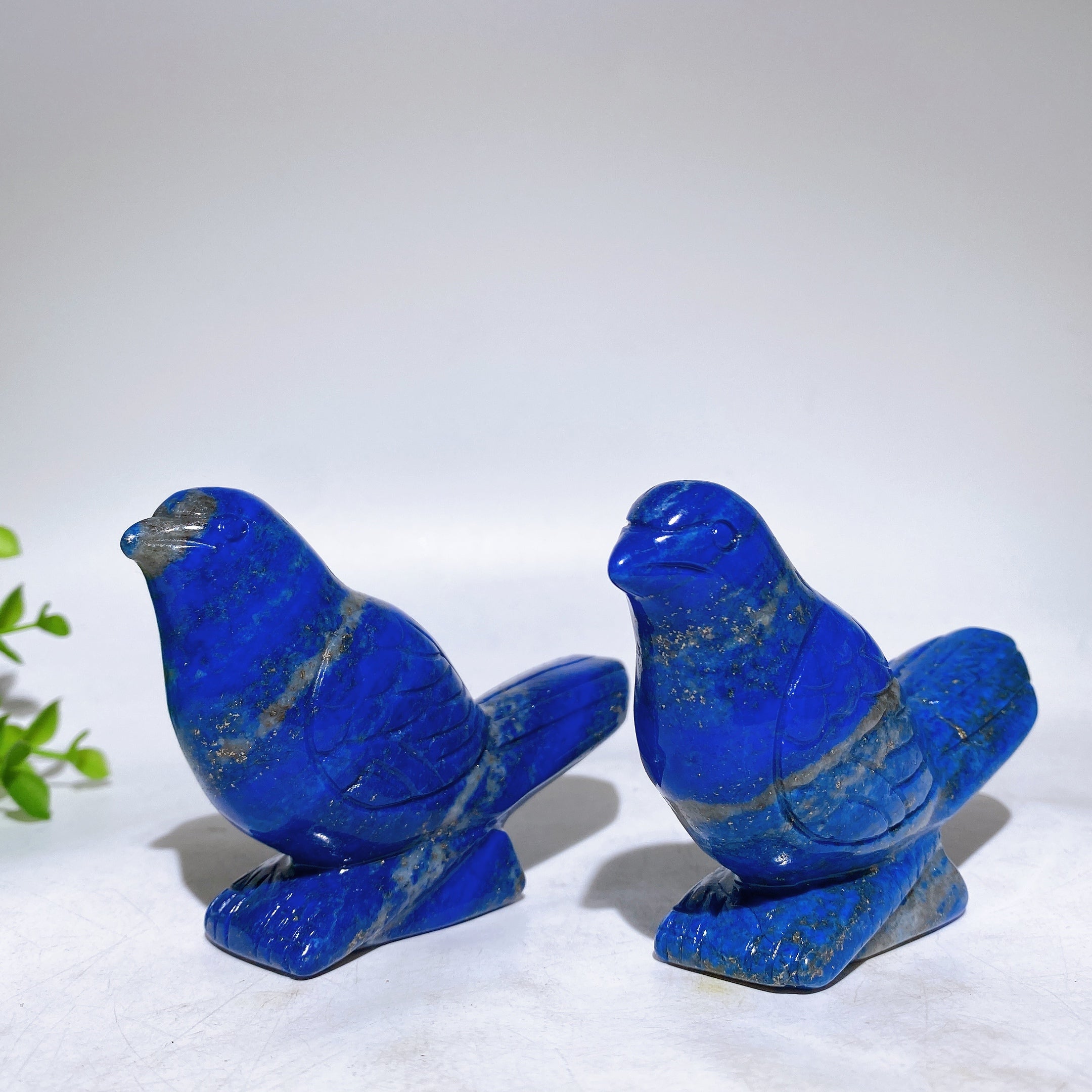 3.7 inch Lapis Lazuli Bird Crystal Figurine for Healing