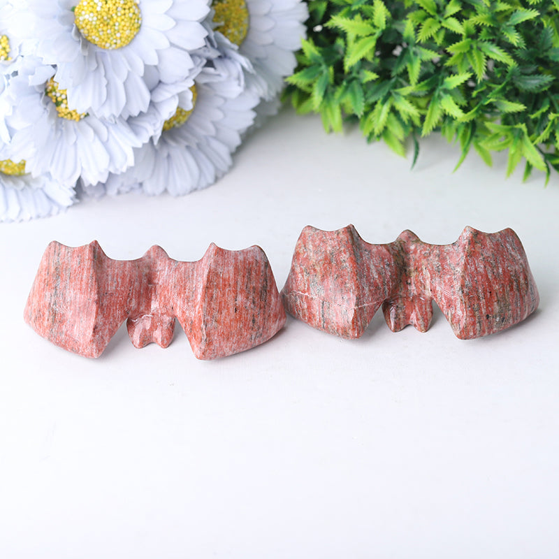 3.7 inch Sesame Stone Bat Crystal Figurine