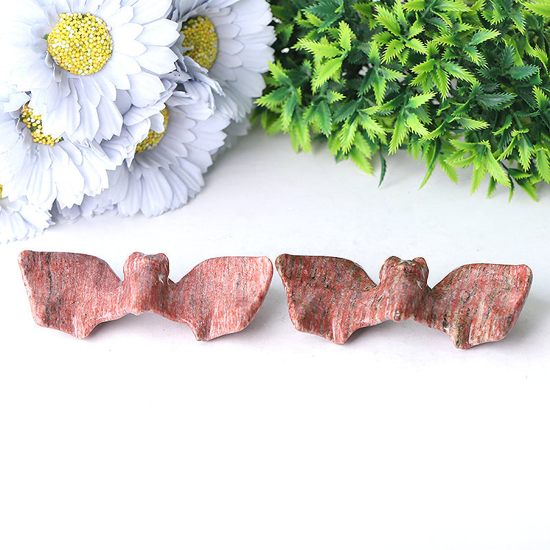 3.7 inch Sesame Stone Bat Crystal Figurine
