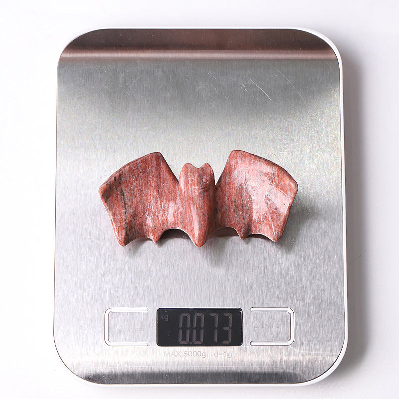 3.7 inch Sesame Stone Bat Crystal Figurine