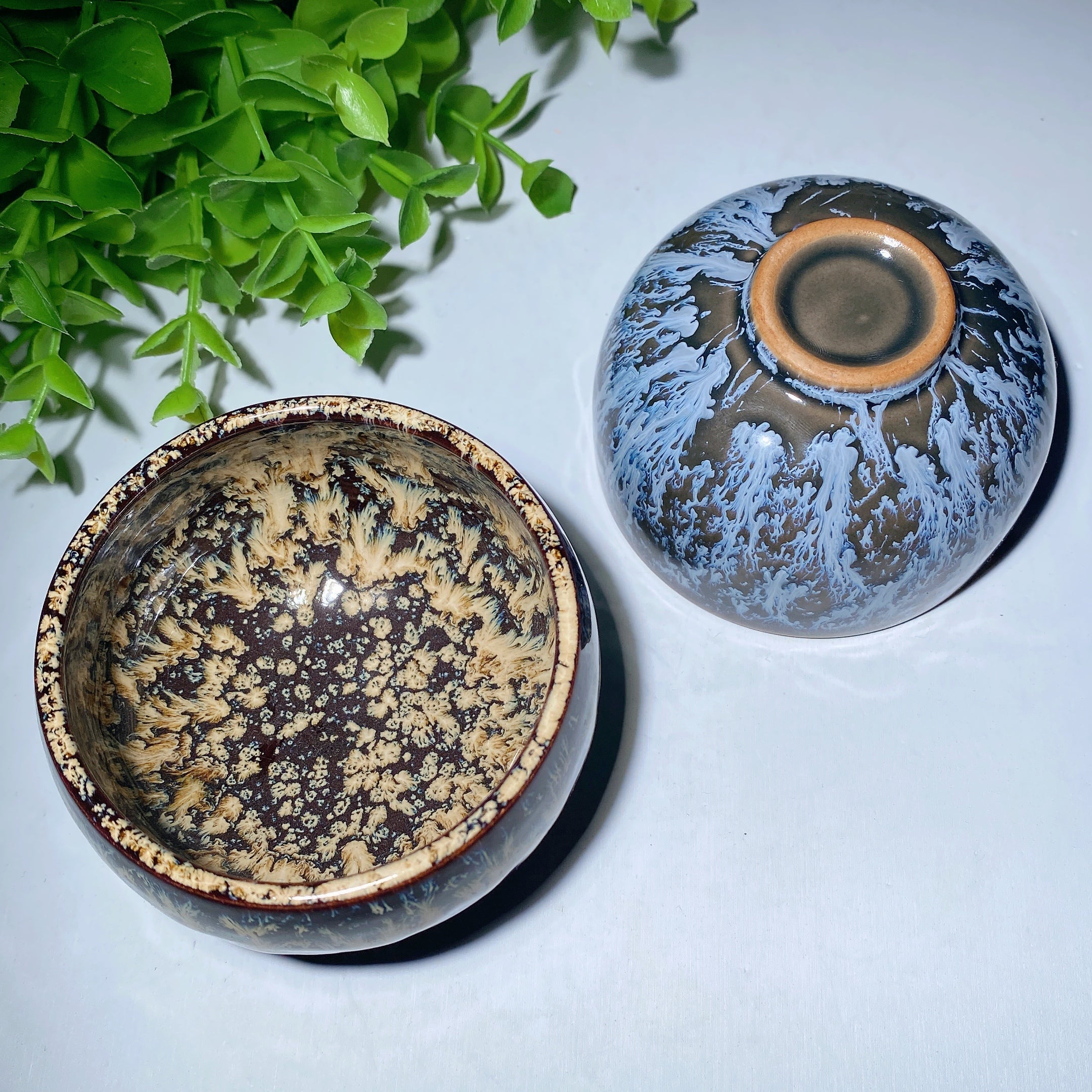 3 inch Ceramic Meditation Cup for Crystal Healing Rituals