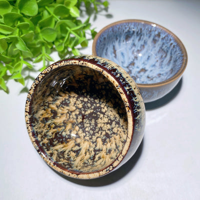 3 inch Ceramic Meditation Cup for Crystal Healing Rituals